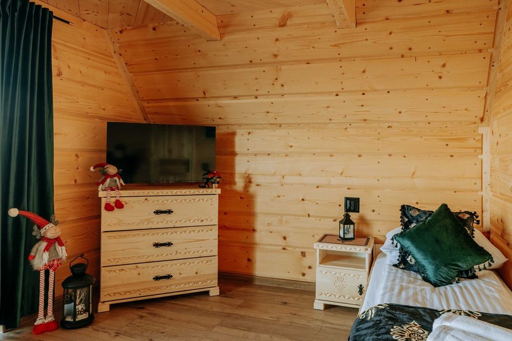 Domek z Jacuzzi / Sauna / Ogród / Grill / Widok / 10 osób! SYLWESTER
