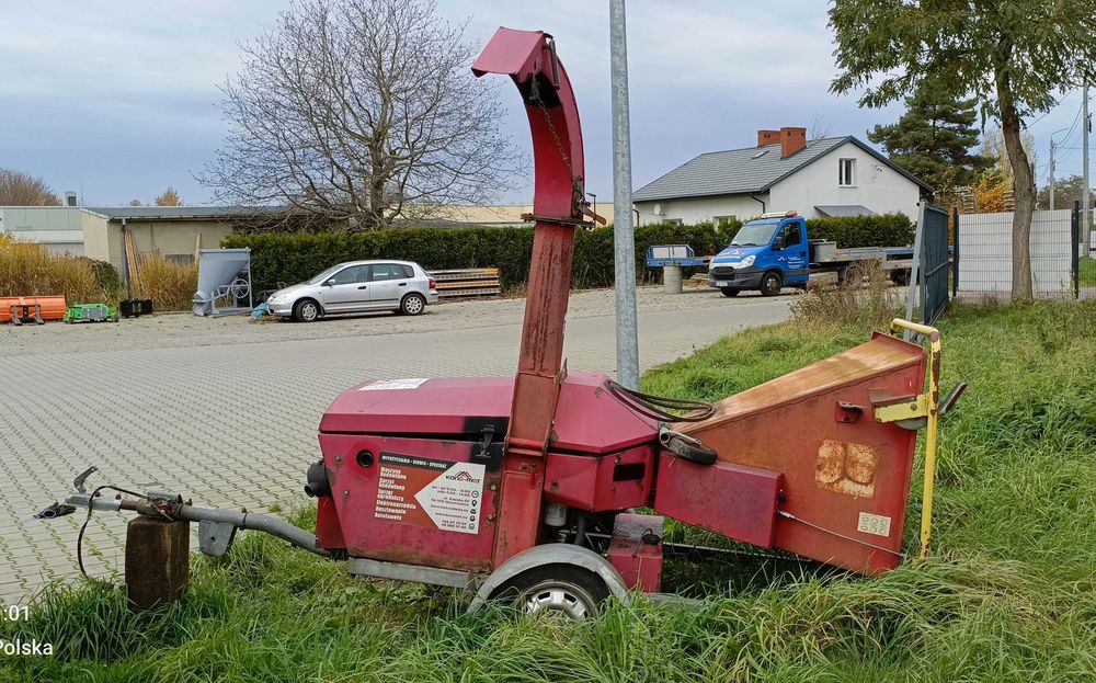 Rębak Spalinowy Lindana Uszkodzony