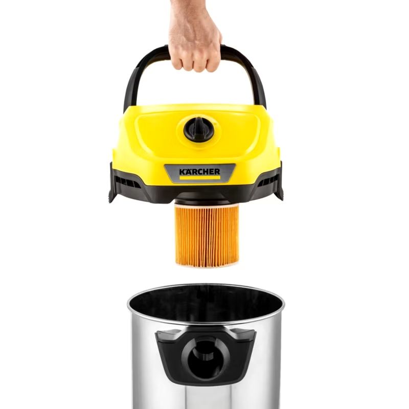 Пилосос  універсальний Karcher WD 3 S нержавійка 17л.