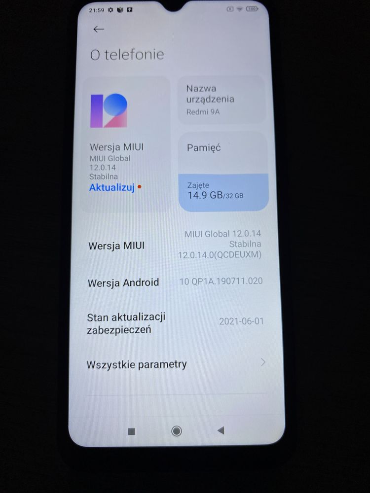Telefon Xiaomi Redmi 9A