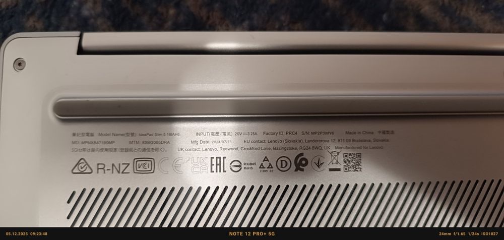 Lenovo IdeaPad Slim 5 16IAH8