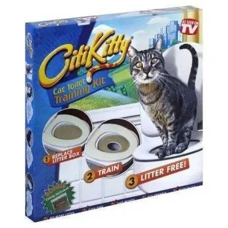 Система привчання кішок до унітазу Citi Kitty Cat Toilet Training