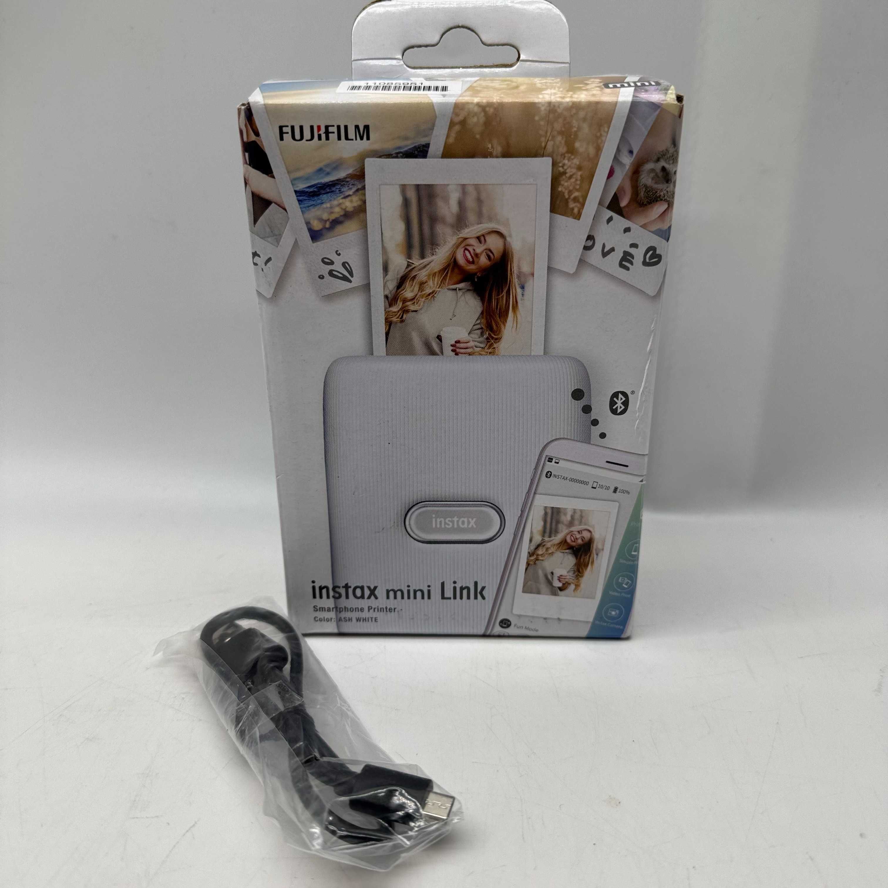 Drukarka do zdjęć Fujifilm Instax Mini Link Ash White