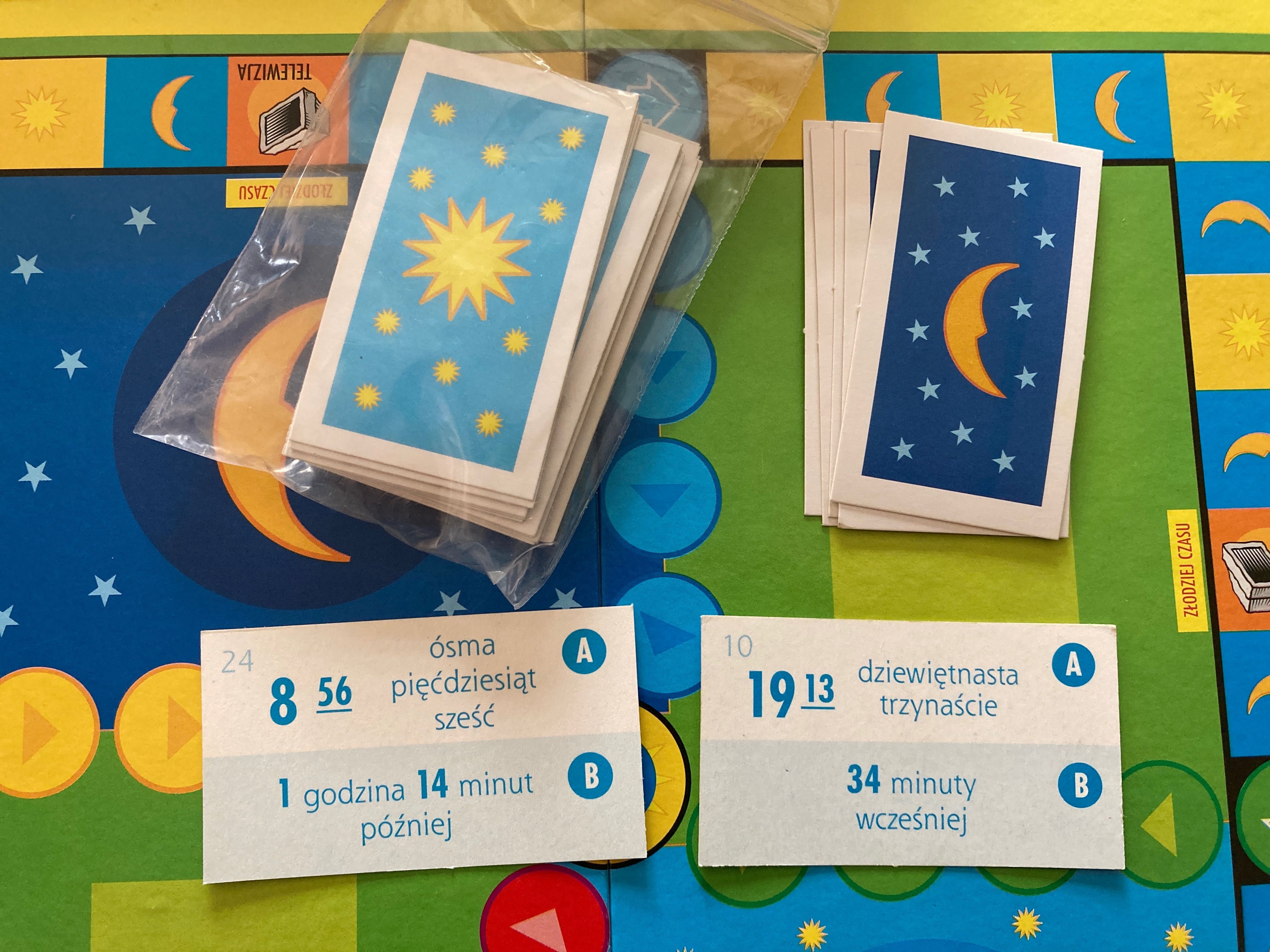 Alexander edukacyjna gra planszowa Poznajemy godziny 6+