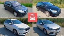 Wypożyczalnia samochodów Opel/Skoda / Ruda ślaska od 50zł pełne AC/OC
