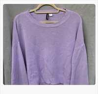 Sweter H&M Liliowy XL