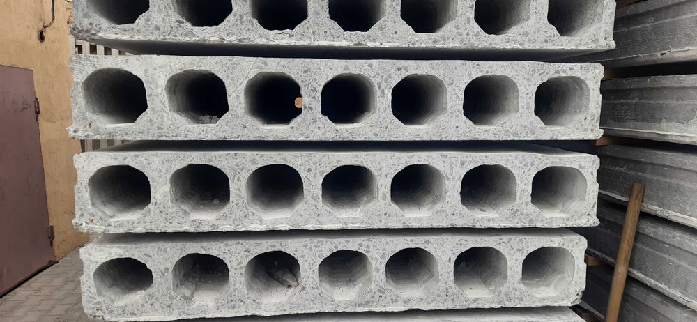 Залізобетонні плити перекриття висотою 16см та 22см.Ціни від виробника