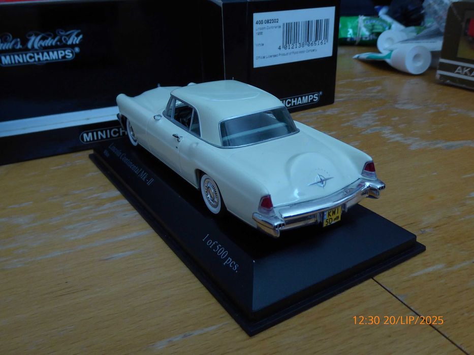 Lincoln Continental 1956 MK.II, Minichamps 1:43