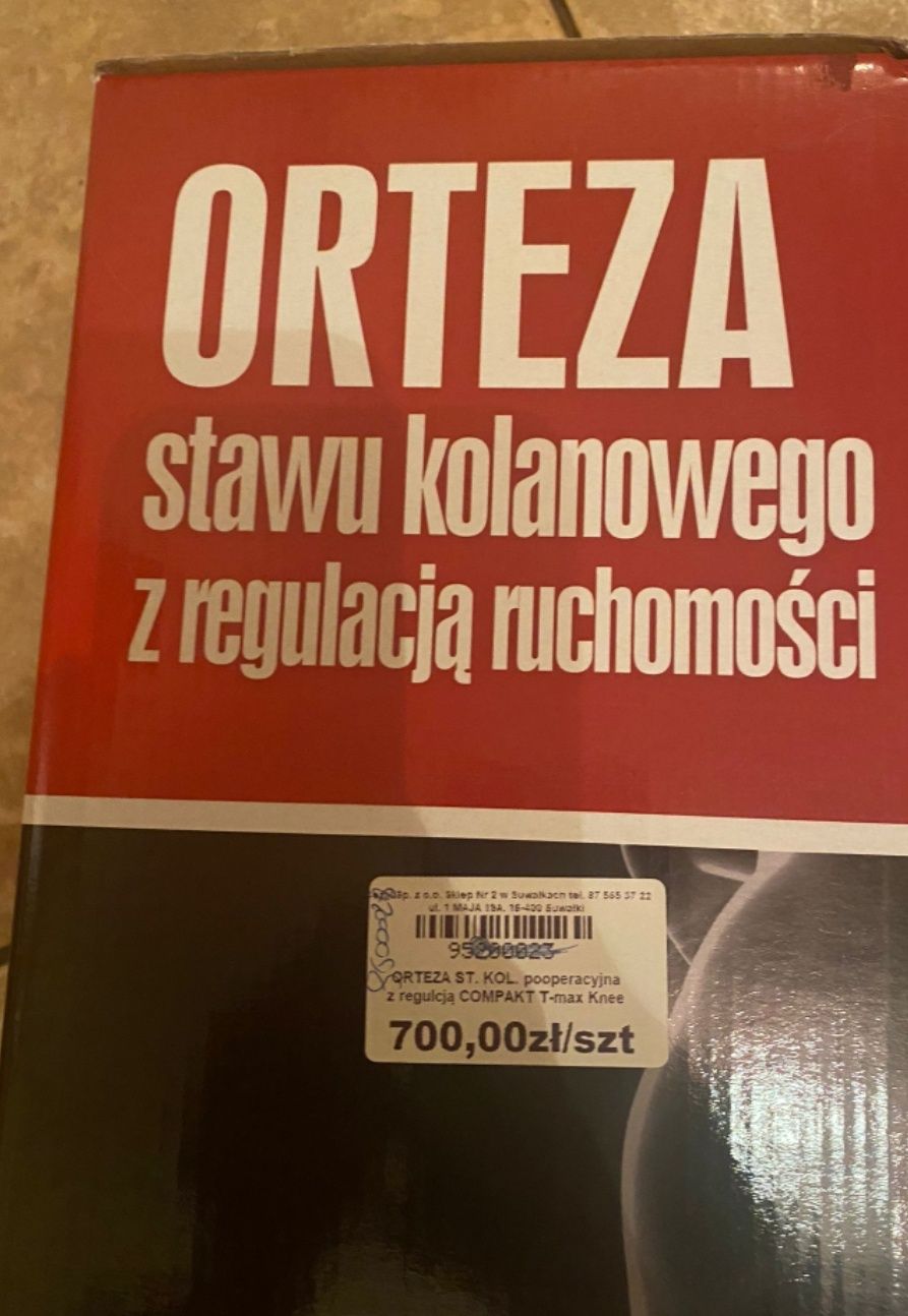 Orteza stawu kolanowego