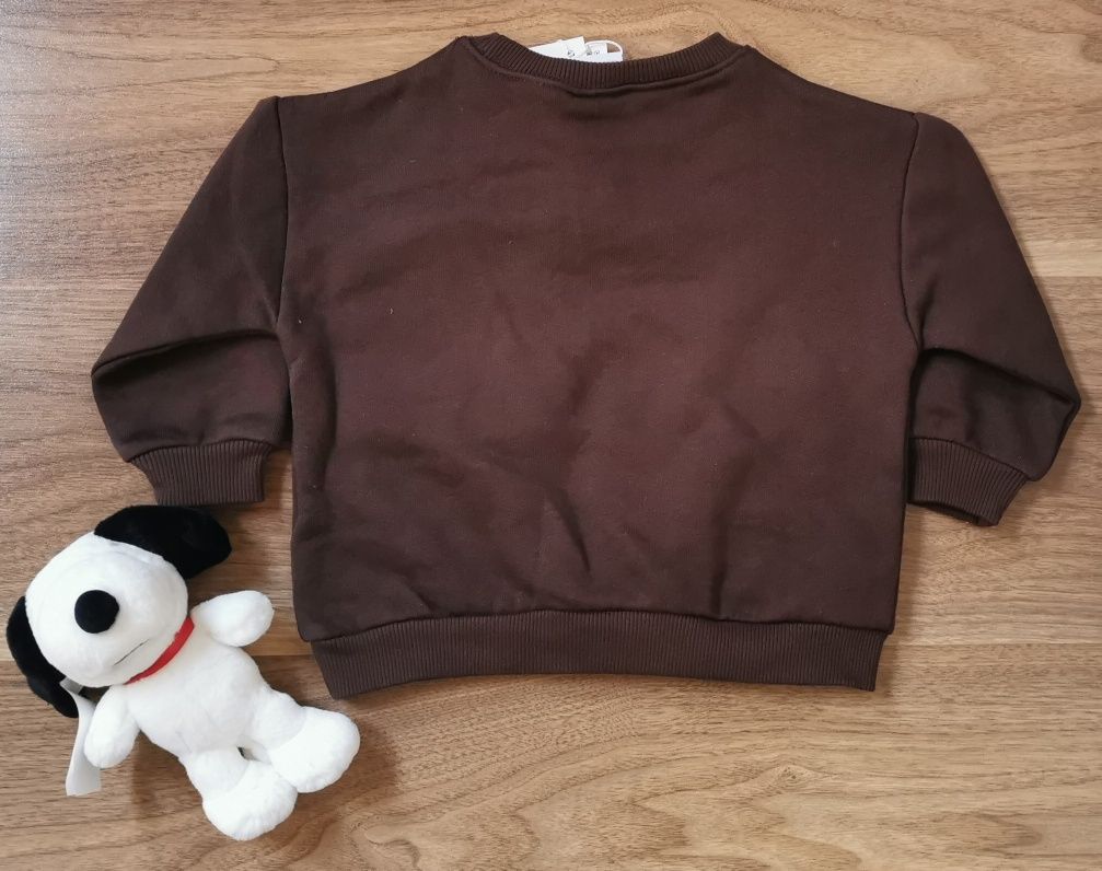 Zara bluza z maskotką Snoopy roz. 80