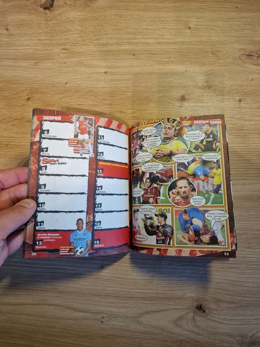 Kolekcjonerski kalendarz sportowy 2012