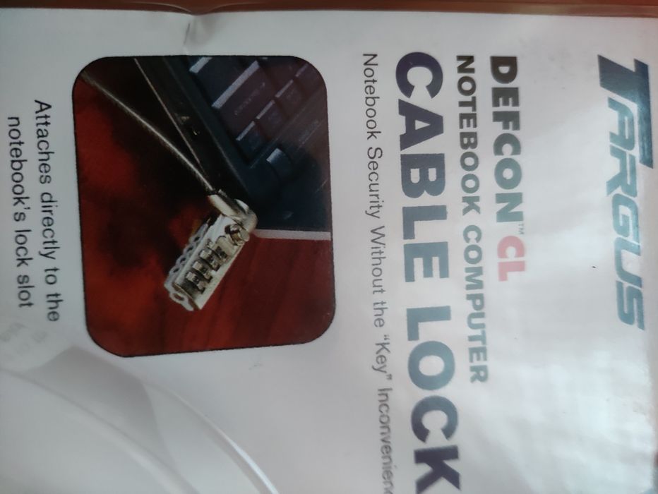 Cabo seguranca para Laptop