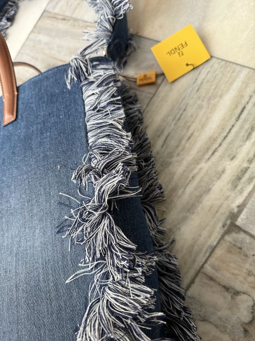 Fendi jeansowa torebka