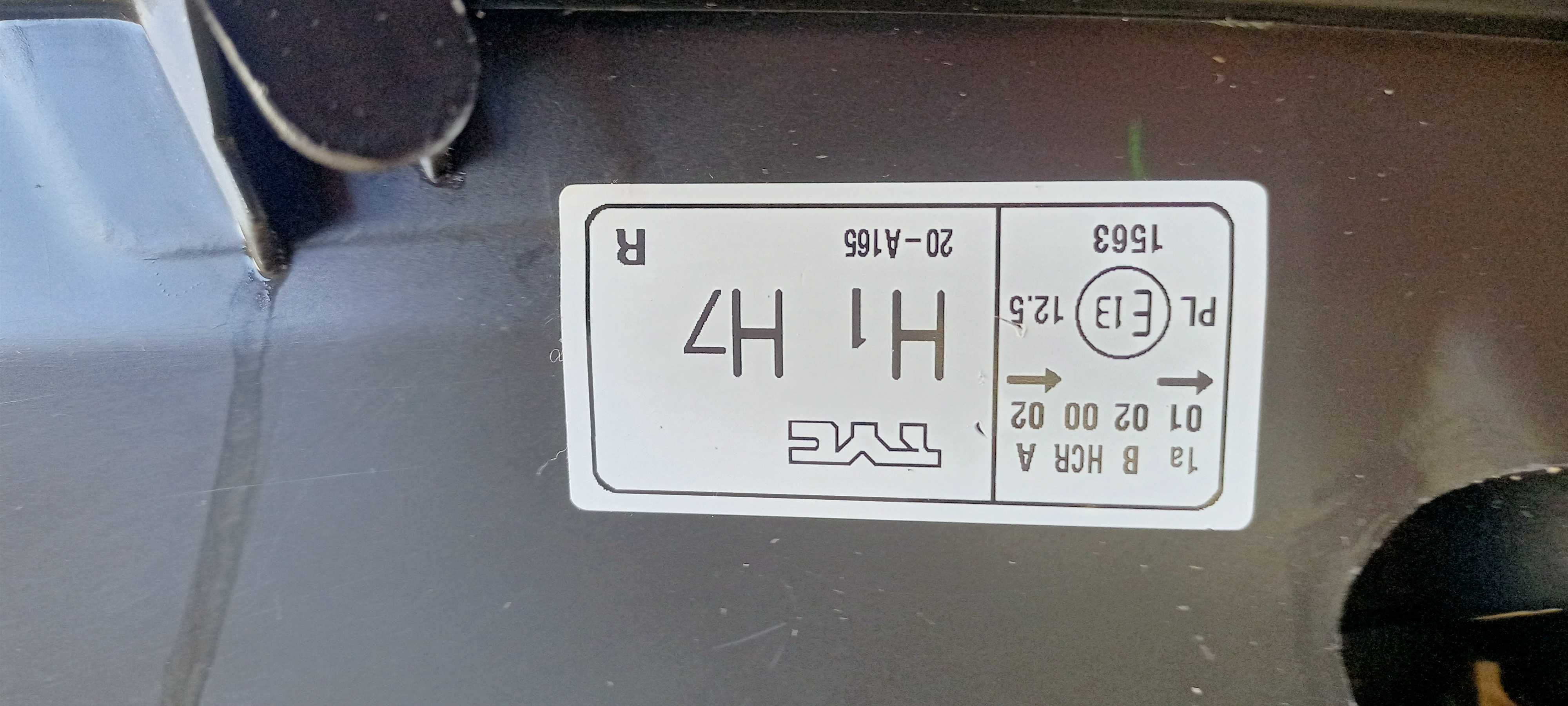 Komplet lamp przednich Peugeot 307, 01-05- stan jak nowe.