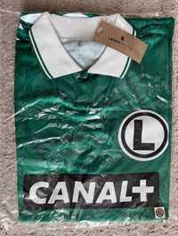 Koszulka Legia Retro Canal Plus zielona rozm XL