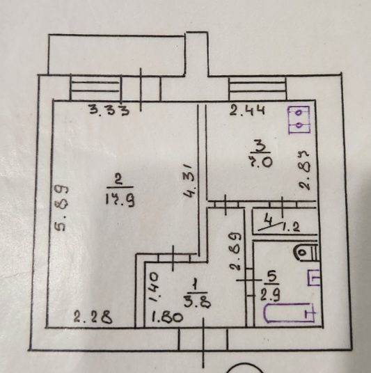 Продам 1 к кв в кирпичном доме, завод Шевченко, ул. Москалёвская