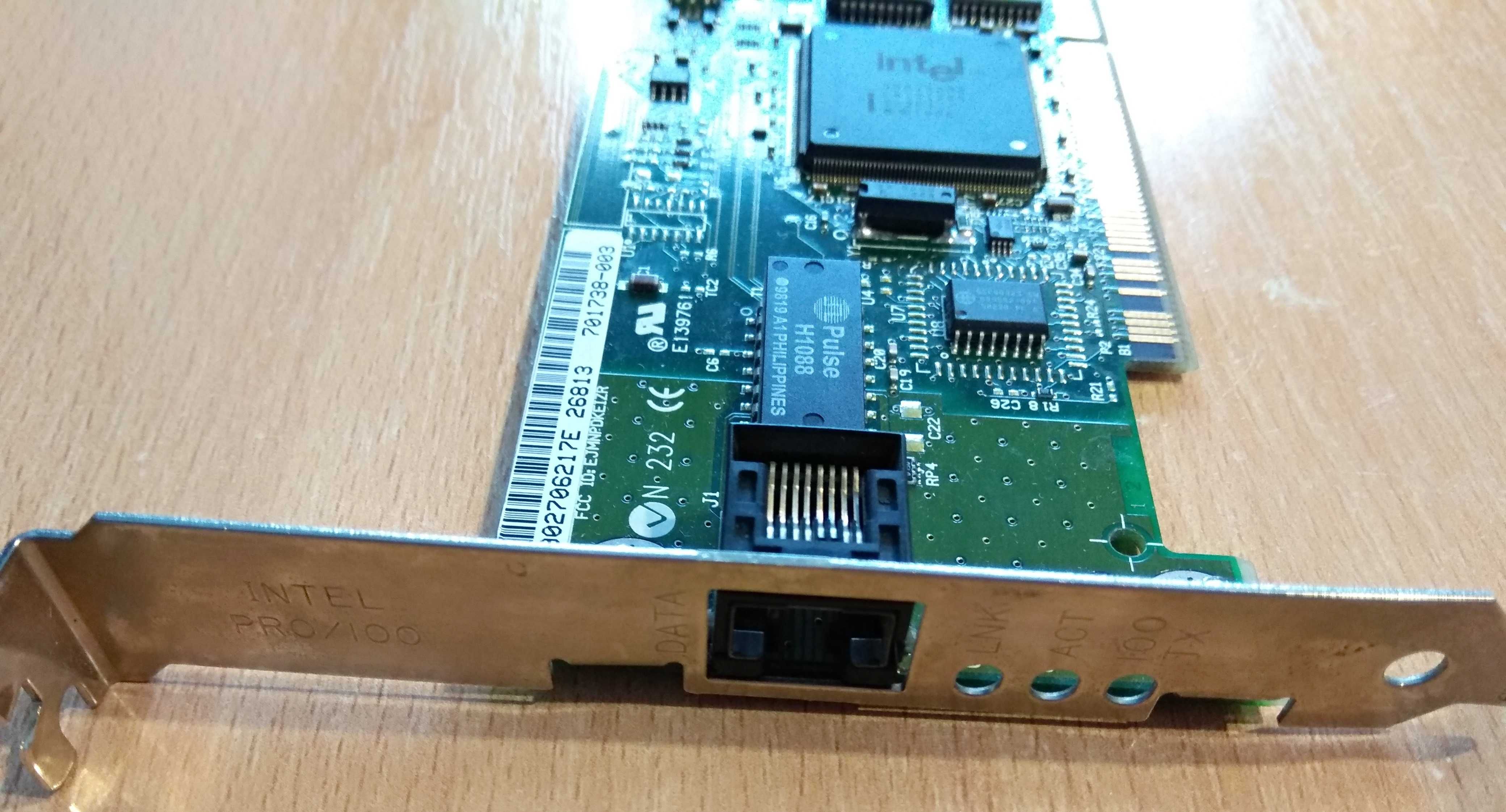 Сетевая карта, сетевой адаптер, мережева карта, Intel® PRO/100 S
