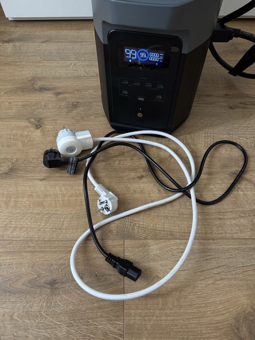 Ecoflow Delta 2 Max EU, повник комплект