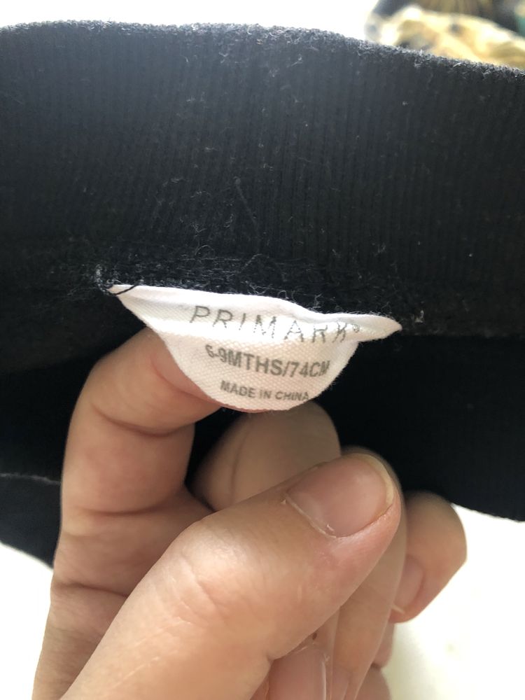 Spodnie dresowe ocieplane niemowlęce primark