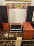 Subwoofer Jama 200w Wzmacniacz Panasonic Głośniki Jamo