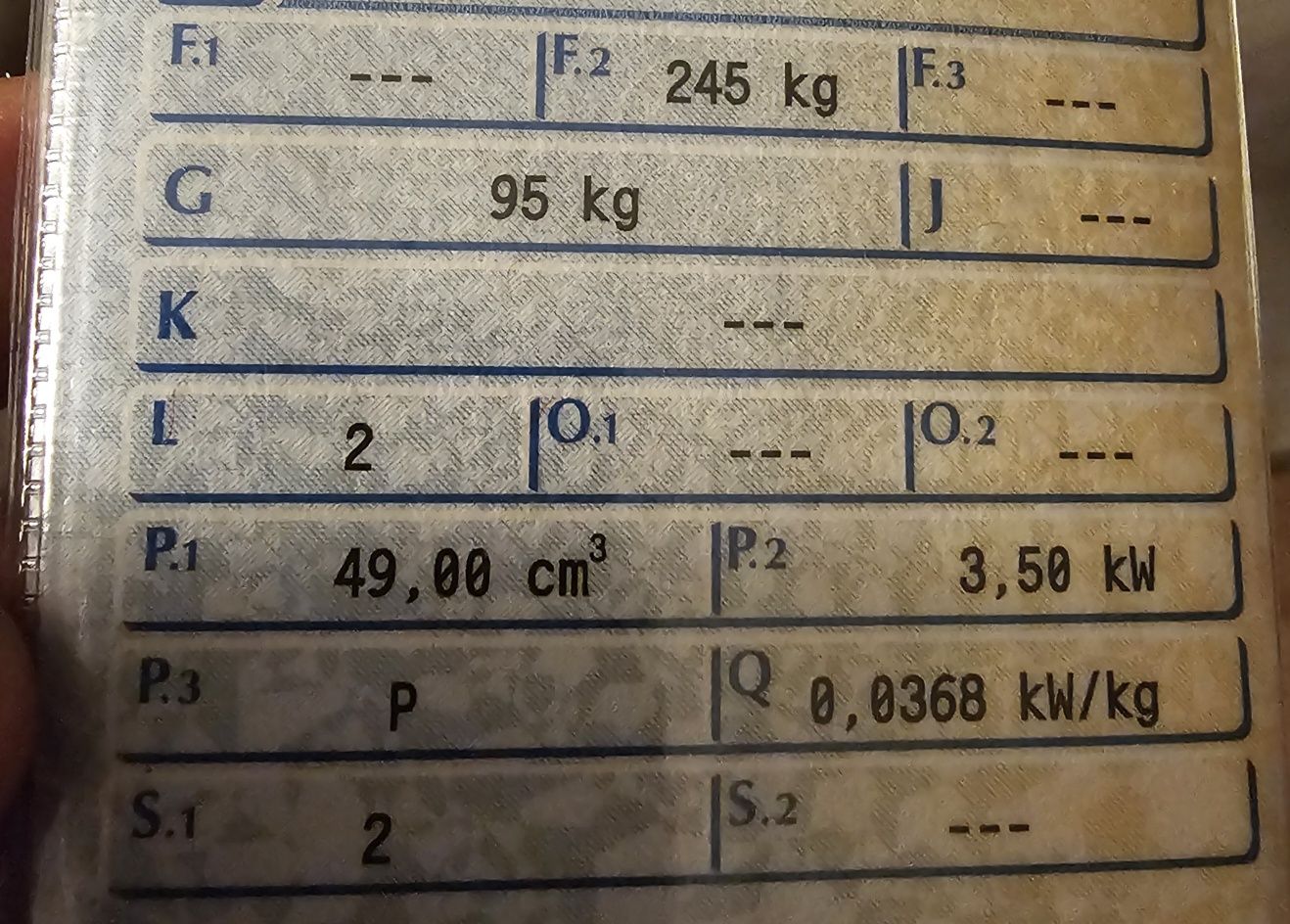 Skuter TGB BK1 Bullet 50ccm 2T