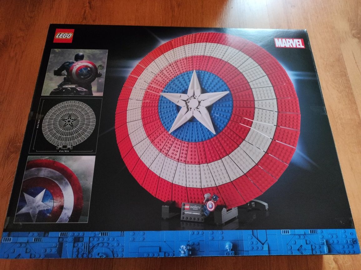 Lego 76262 Marvel Tarcza Kapitana Ameryki Captain America Shield