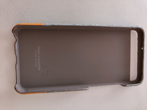 Capa Huawei P10 original tecido e pele