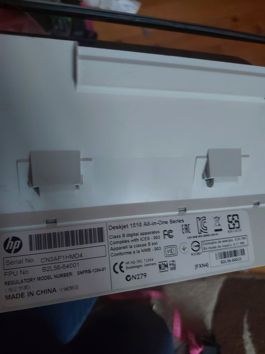 Принтер hp deskjet 1510 3в1