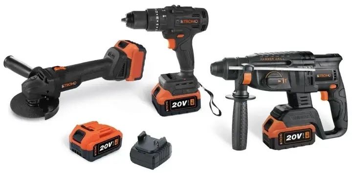 Набор аккумуляторного инструмента 3 в 1 STROMO PA 210 SET