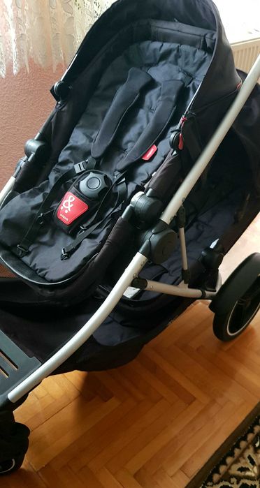 Wózek Phil&Teds Voyager rok po roku, bliźniaczy