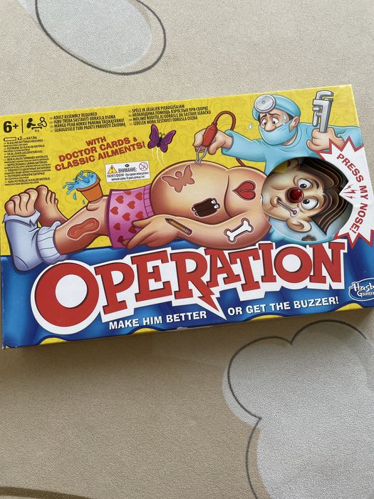 Набір лікаря. Операція. Настільна гра