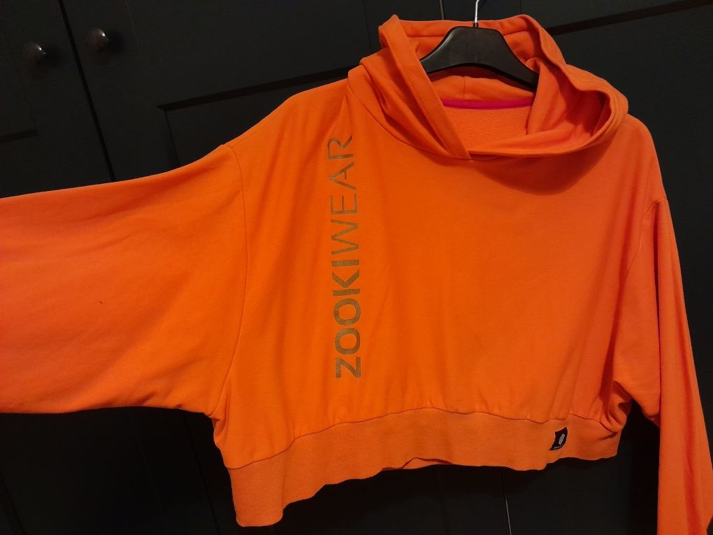 Bluza zookiwear orange oversize