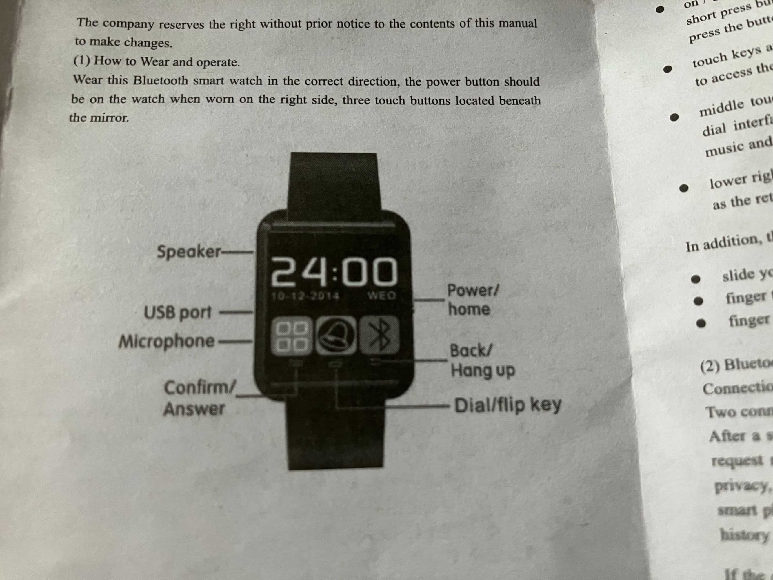Smartwatch no name nowy