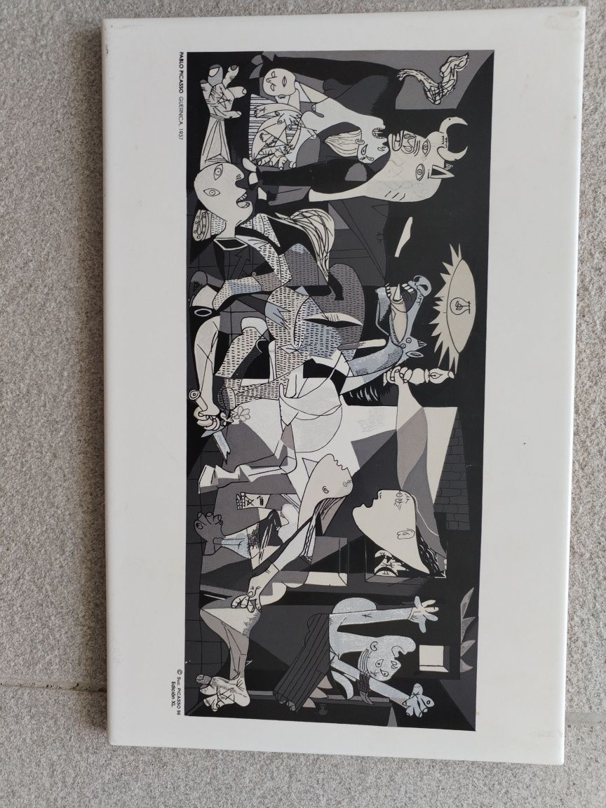 Peça de azulejo com imagem Picasso 32/20