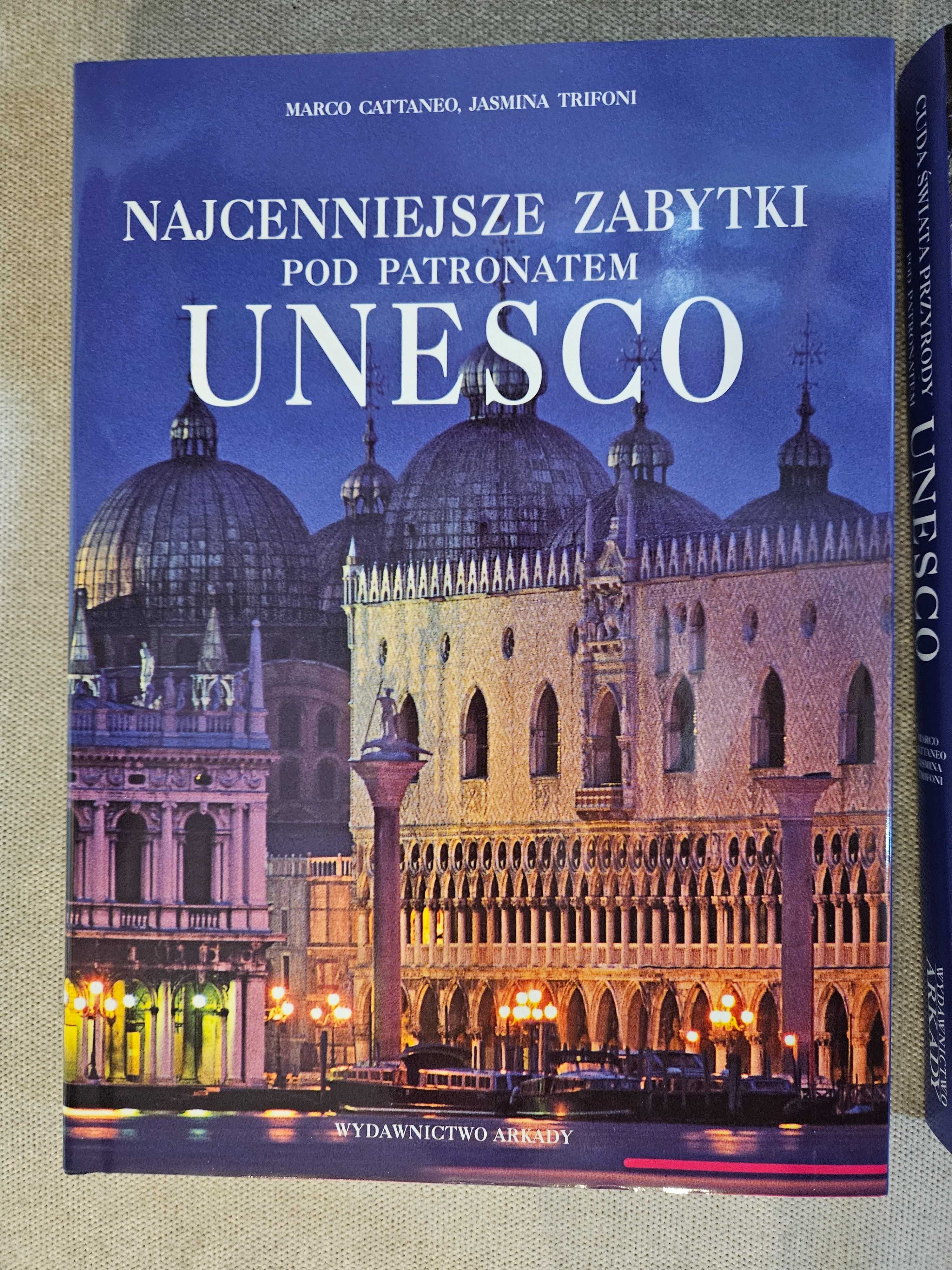 Albumy UNESCO Zabytki/Skarby/Cuda 3 sztuki jak w opisie (stan idealny)