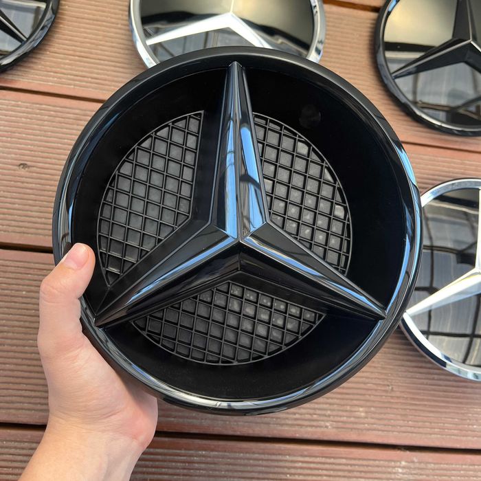 НОВАЯ емблема логотип Мерседес Mercedes под решетку W212W213W204X167