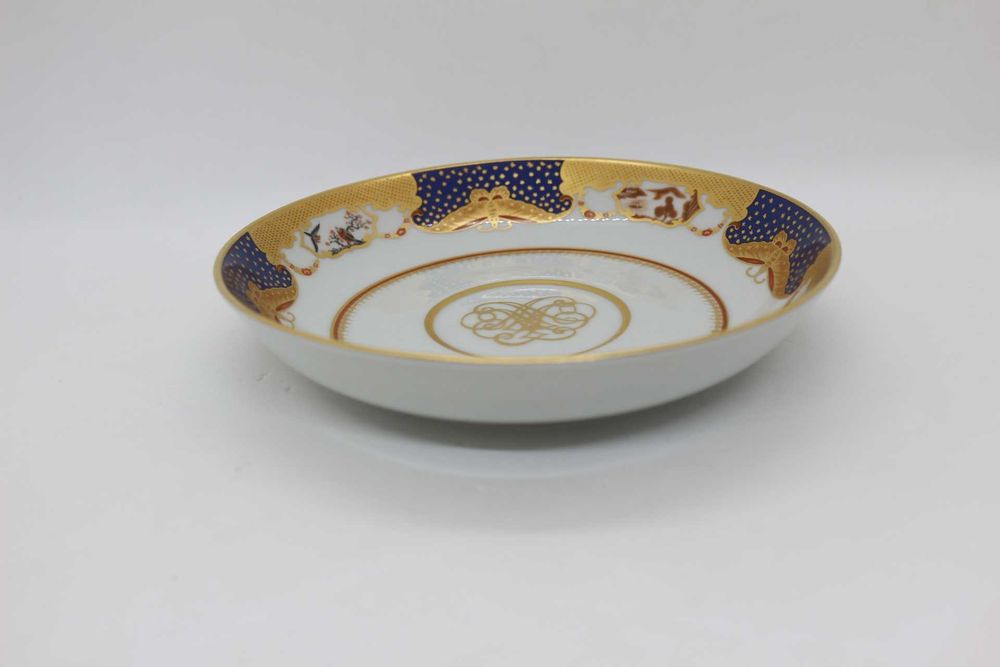 Prato 14 cm Coleção Golden Butterfly Mottahedeh Vista Alegre