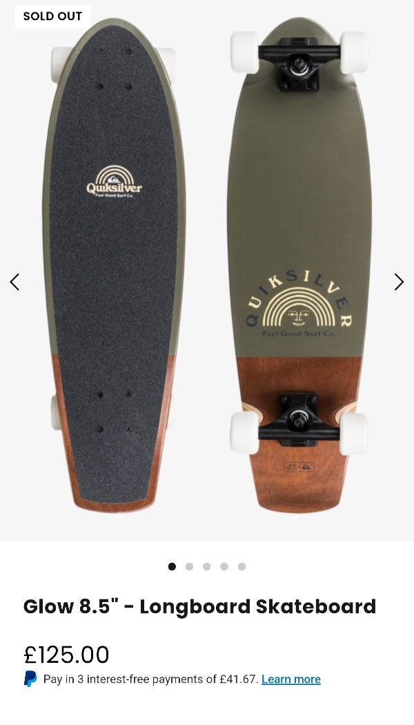 Quiksilver longboard praktycznie nie używany