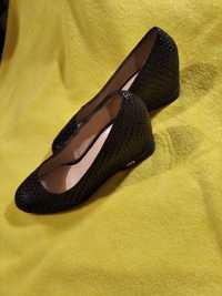 Туфли кожаные женские 42 43 27.5 см maxima