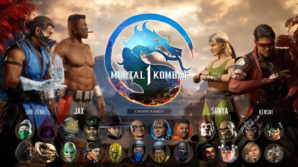 Новий диск Mortal Kombat 1 для playstation 5