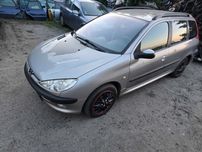 Peugeot 206 SWKombi EZA zderzak lampa błotnik drzwi klapa fotel części