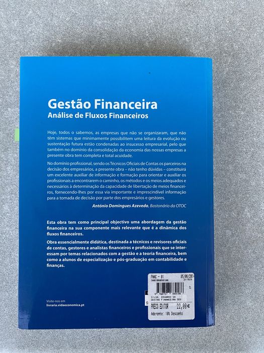 Livro gestao financeira