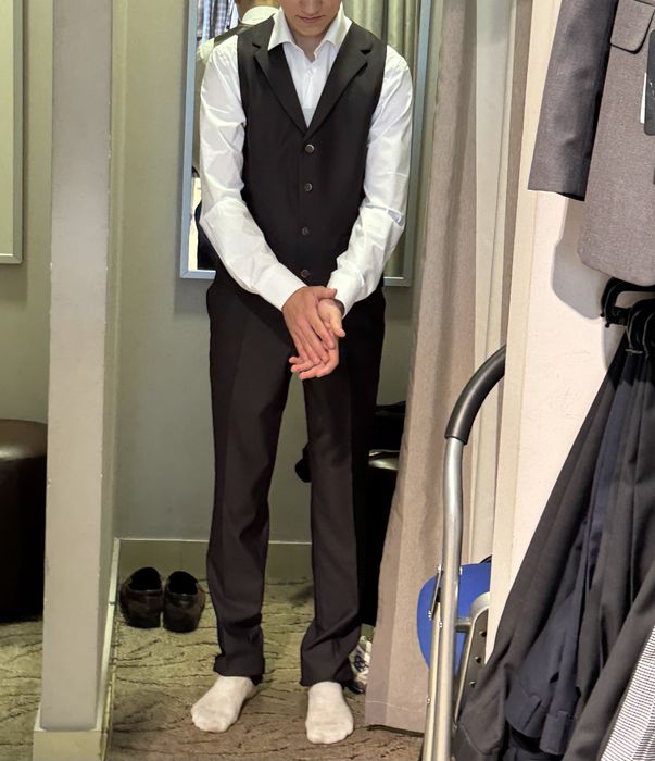 Выпускной мужской класический костюм