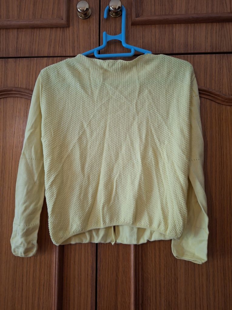 Casaco Amarelo Knot T: 8 anos 128cm
