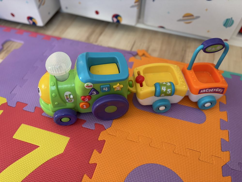 Fisher Price Bebo Interaktywny Pociąg