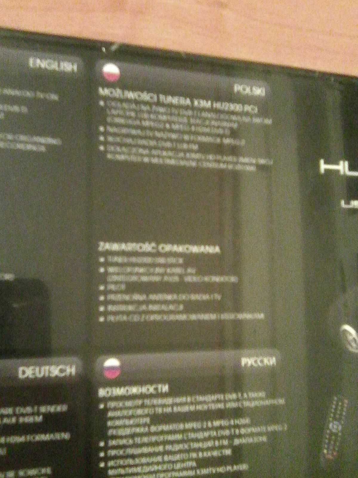 Tuner X3M HU2300 PCI