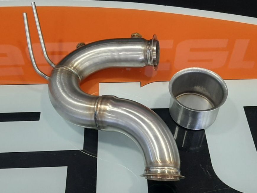 Downpipe RM Motors 1.6 e 2.0 tdi Golf Leon Octavia A3