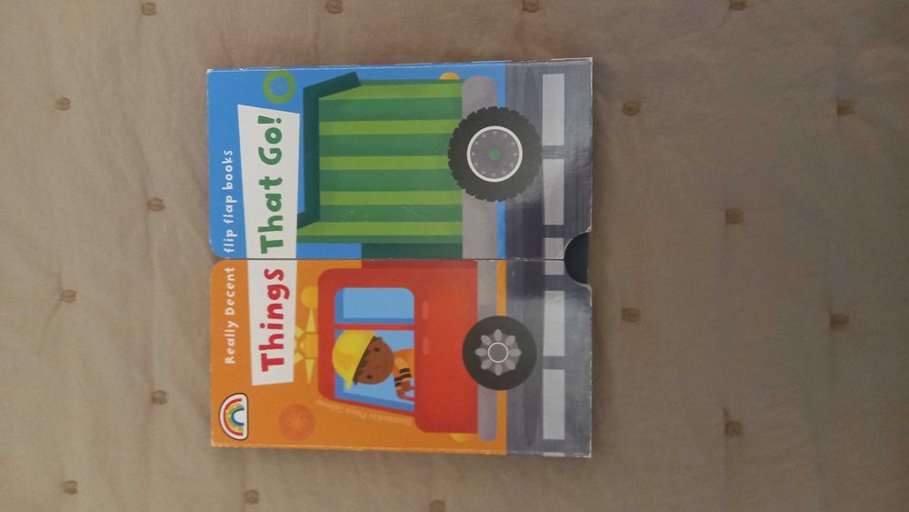 Things That Go! Pojazdy książka z klapkami dla dzieci po angielsku