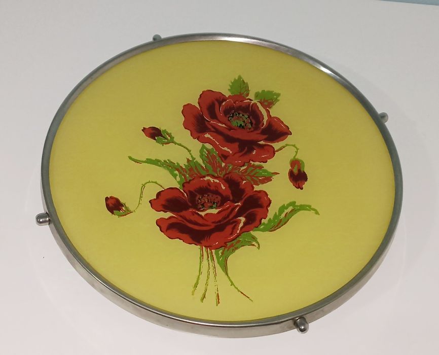 Stylowa obrotowa taca - Vintage -