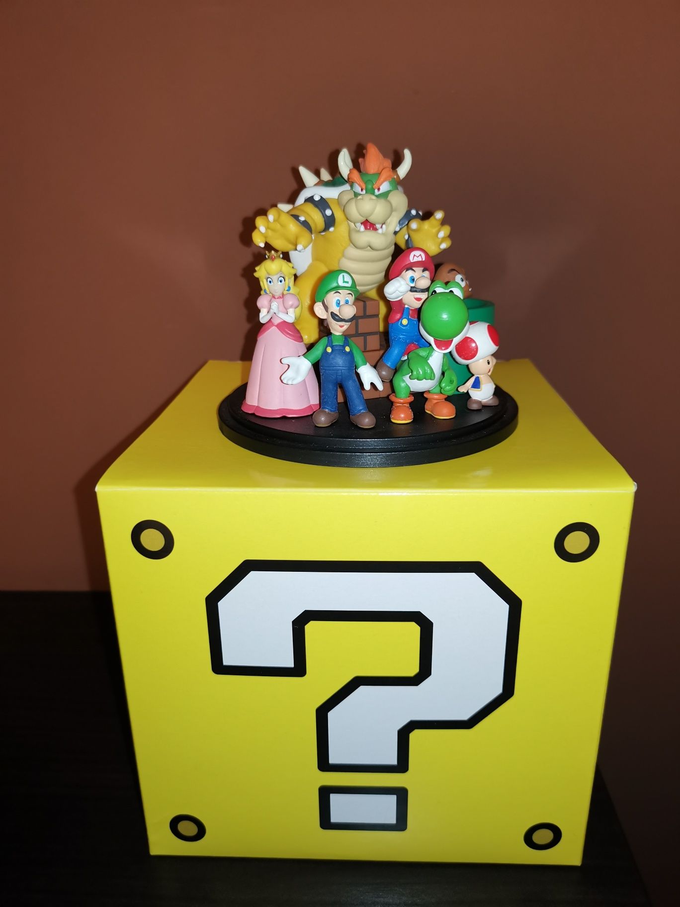 Estátua super mario bros edição limitada